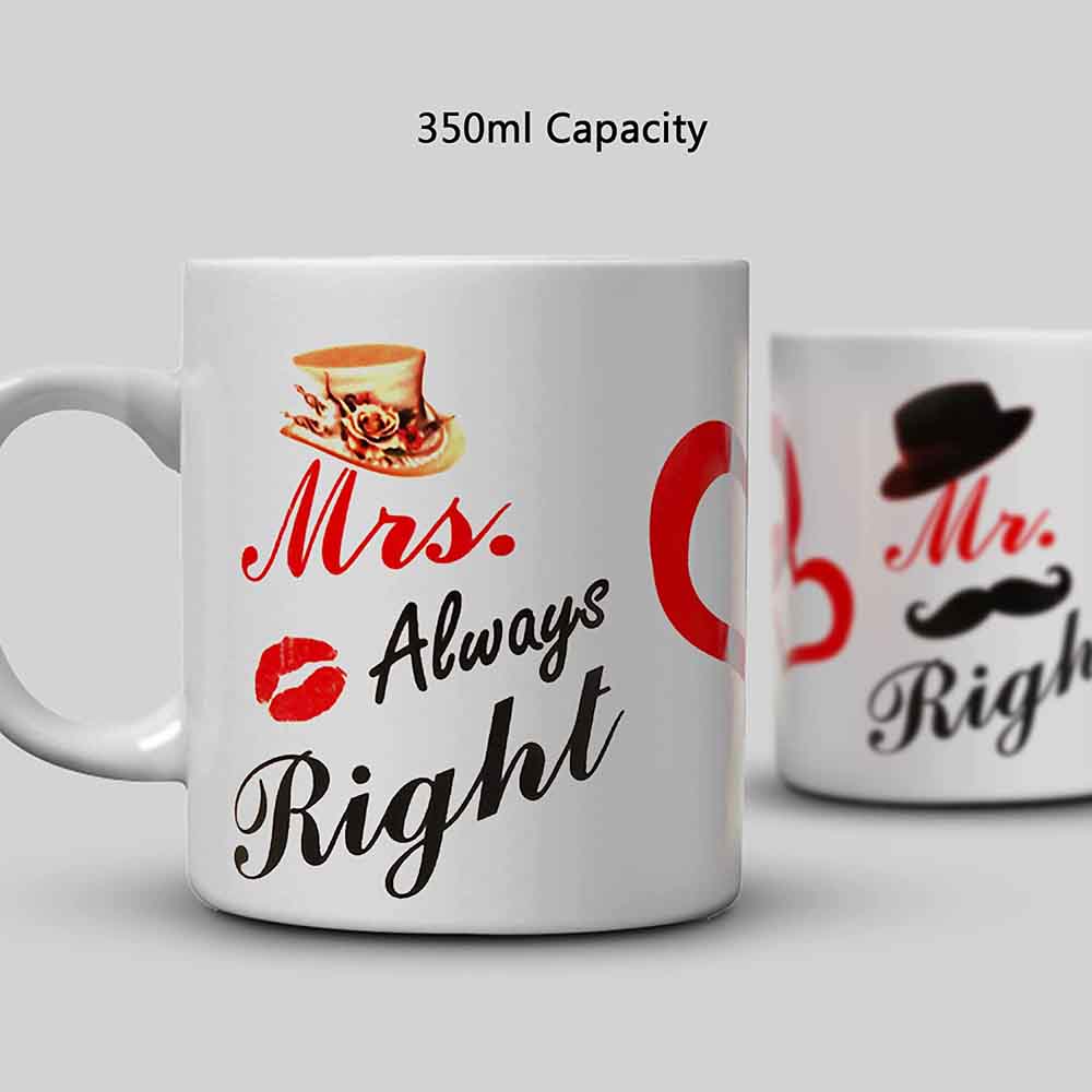Milk Mugs With Offbeat Quotes And A Couple Statue Online
